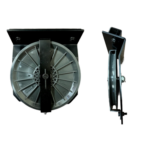 Bent Plate Single End Pulley - 8"