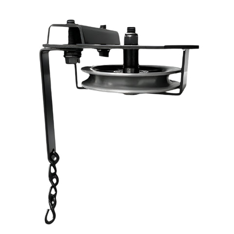 Channel Curtain Track - Single End Pulley - 4"