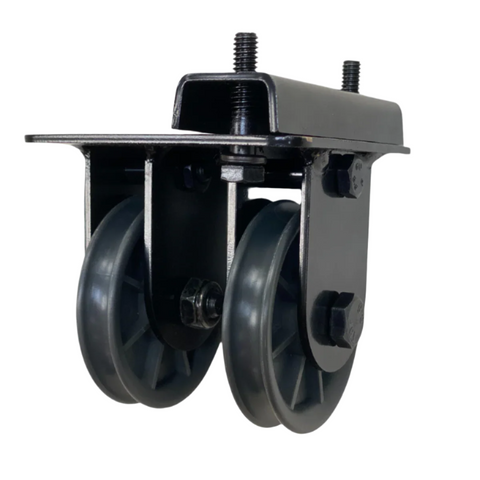 Lite Duty Channel Curtain Track - Double End Pulley