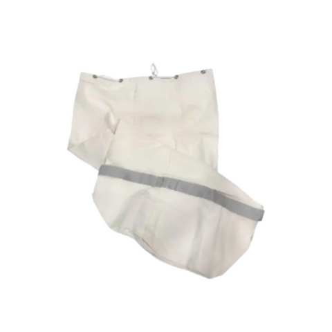 Canvas Bag with Grey Handle Strap